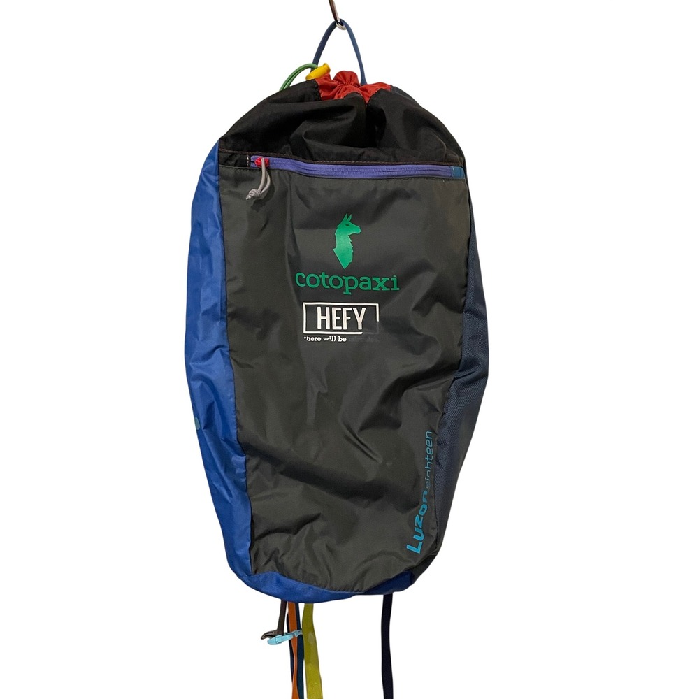 Cotopaxi Luzon 18L Del Dia Backpack HEFY Multi-Color Hiking Daypack Blue Black
